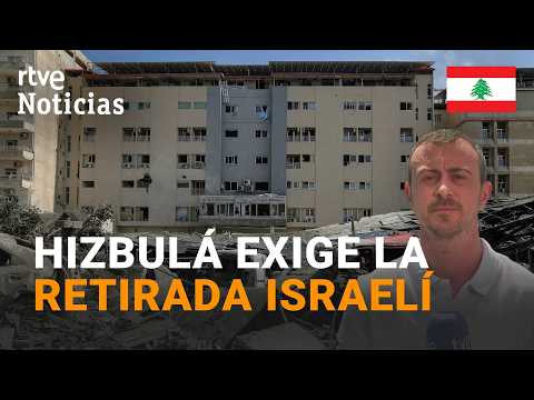 HIZBULÁ e ISRAEL intercambian ATAQUES pese al ALTO AL FUEGO negociado en WASHINGTON | RTVE Noticias