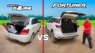 Swift vs Camper vs Scorpio vs Fortuner Car Boot Survive Challenge!
