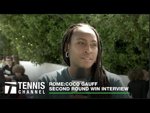 Coco Gauff talks about her clay season and all things Rome | 2023 Rome Second Round