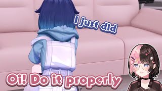 Senpais Can't Stop Teasing Kokagenu on Her 3D Debut [Vspo ENG Sub - Ts