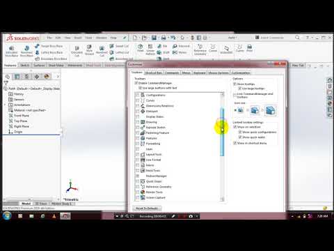how to reset solidworks download