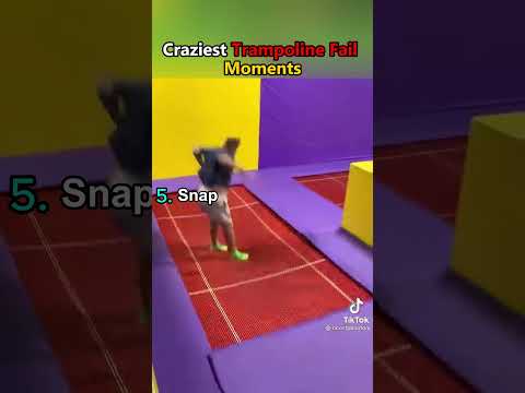 Ranking the craziest trampoline fail moments.