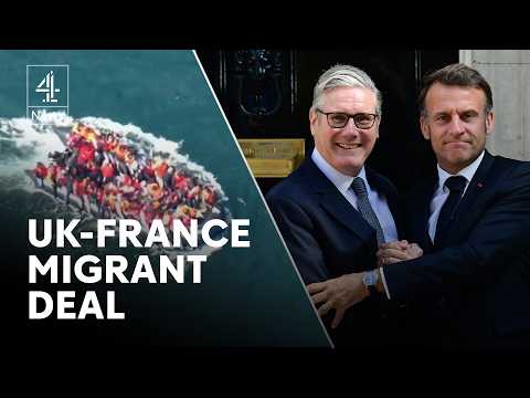 UK and France hail ‘groundbreaking’ deal made to return migrants