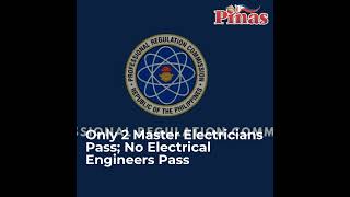 Only 2 Master Electricians Pass; No Electrical Engineers Pass