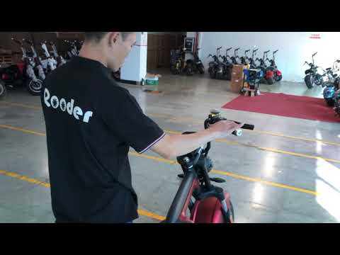 Citycoco 3000w 2000w 20ah 30ah Chopper Electric scooter Rooder Runner, how to release the speed?