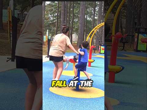 When these kids were playing in children's parks(@paige.crowson  on TT)