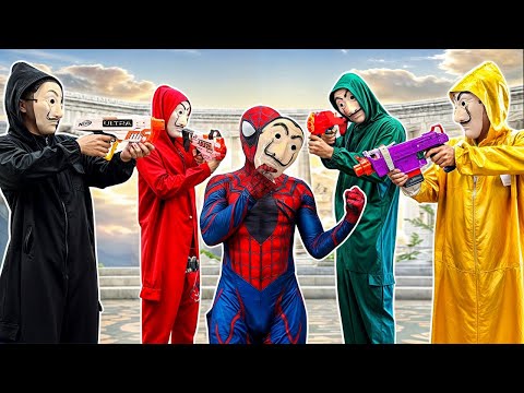 What If Many Spider man in 1 HOUSE? | Spiderman vs Ghost Nun Valak: Scariest Camping Trip Ever! 😱🌲