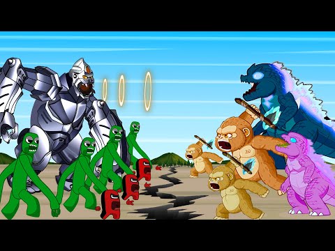 Evolution of GODZILLA X KONG SUPERNOVA - Story of Transformation | GODZILLA KONG Animation
