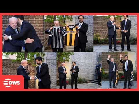 FULL: NYC Mayor Mamdani Meets Brazilian President Lula in New York | Soccer Jerseys &amp; Remarks | AC1E