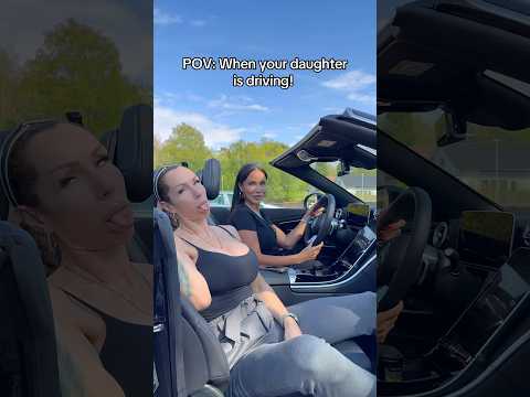 POV: When your daughter is driving!