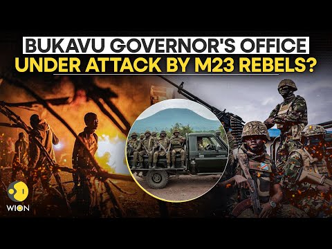 DR Congo Rebels LIVE: Governor Office In Bukavu Under Attack | DRC Congo News | Rwanda News | WION