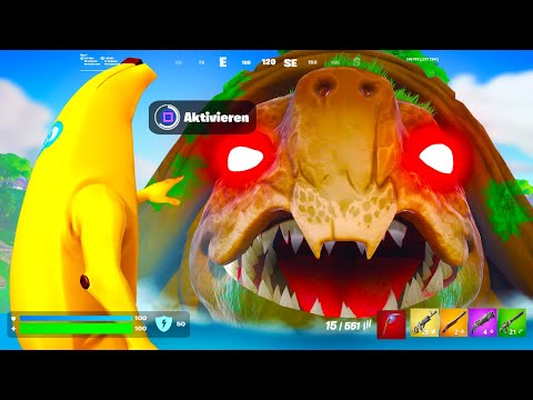 Keiner kennt diese GEHEIMNISVOLLE Schildkröte in Fortnite! 😱 (Turtle Challenge)