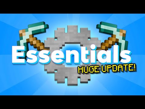 THE BEST ADDON for Minecraft Survival players ESSENTIALS was updated in-depth review!