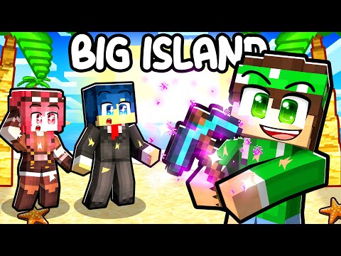 HO CREATO IL PICCONE PIÙ POTENTE dei MARI su MINECRAFT! - BIG ISLAND
