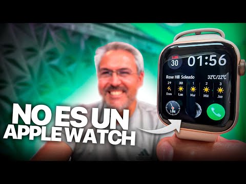 No es un Apple Watch, trabaja muy bien y es muy económico