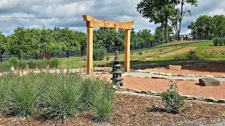 Installing A Japanese Rake Garden At The Farm @ Old World Garden