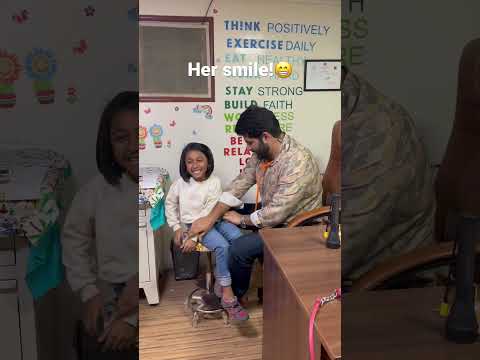 Sweet smile!😁 #vaccination #painless #cute #girl