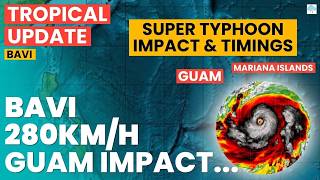 Super Typhoon Bavi, Catastrophic Impacts For Guam & Northern Mariana Islands... (Bavi Update)