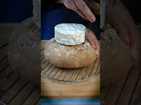 Pain fourré au Camembert ! #Shorts