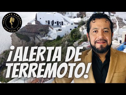 NUMERÓLOGO nos cuenta sobre la 4LERT4 DE TERREMOTOS en SANTORINI