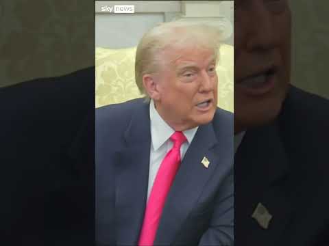 Trump tells Sky News: 'Ireland is taking advantage of US'