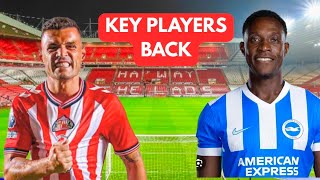 Sunderland v Brighton. PLAYERS MUST BOUNCE BACK!