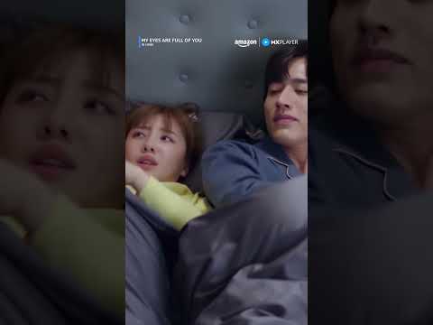 Cute Scared Girlfriend ❤️| My Eyes Are Full Of You | Mandarin Drama In Hindi Dubbed |#amazonmxplayer