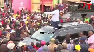 GACHAGUA TROOPS IN UKAMBANI DESTROYING RUTO BADLY!!!!
