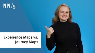 Experience Maps vs. Journey Maps