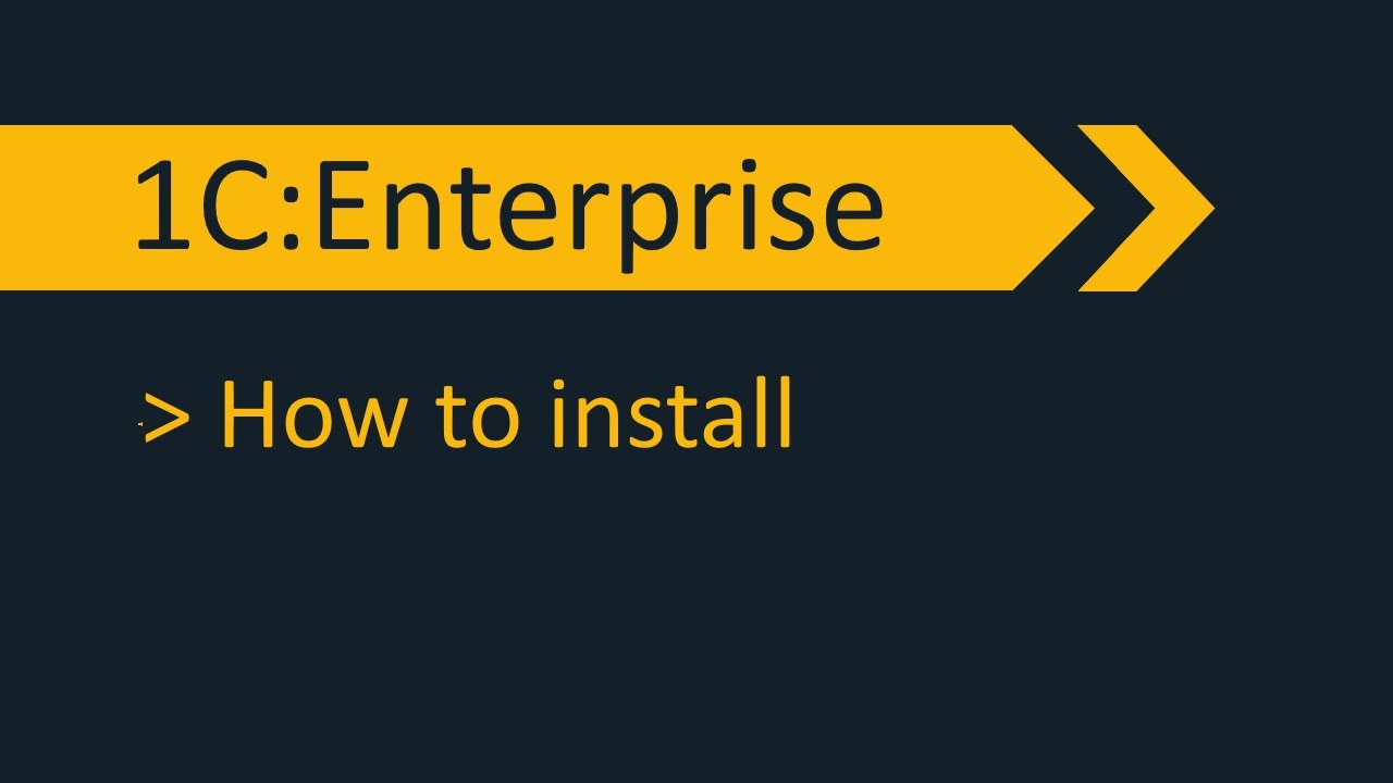 How to install 1C:Enterprise. Аctivation of the community license | 08.03.2024

The video explains how to install the latest version of 1C:Enterprise and activate the community licence.