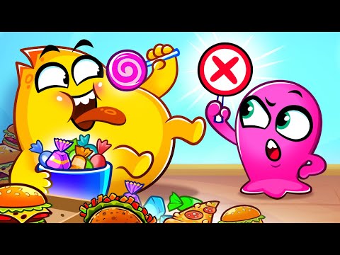 Don't Overeat Song 🍔❌| Kids Songs & Nursery Rhymes