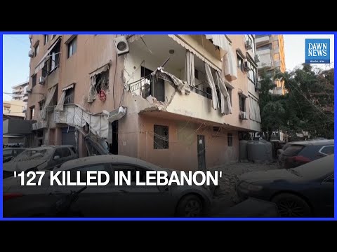 YouTube video thumbnail: Israeli Strikes Have Killed At Least 127 Civilians in Lebanon Since Ceasefire: UN