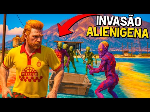 SOBREVIVENDO A INVASÃO ALIGENIGENA NO GTA RP
