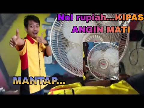 Nol rupiah kipas angin Mati