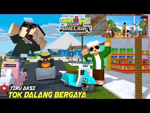 Tok Dalang Influencer Bergaya | Tiru Aksi Upin & Ipin Terbaru 2025 |  Upin Ipin Musim 18