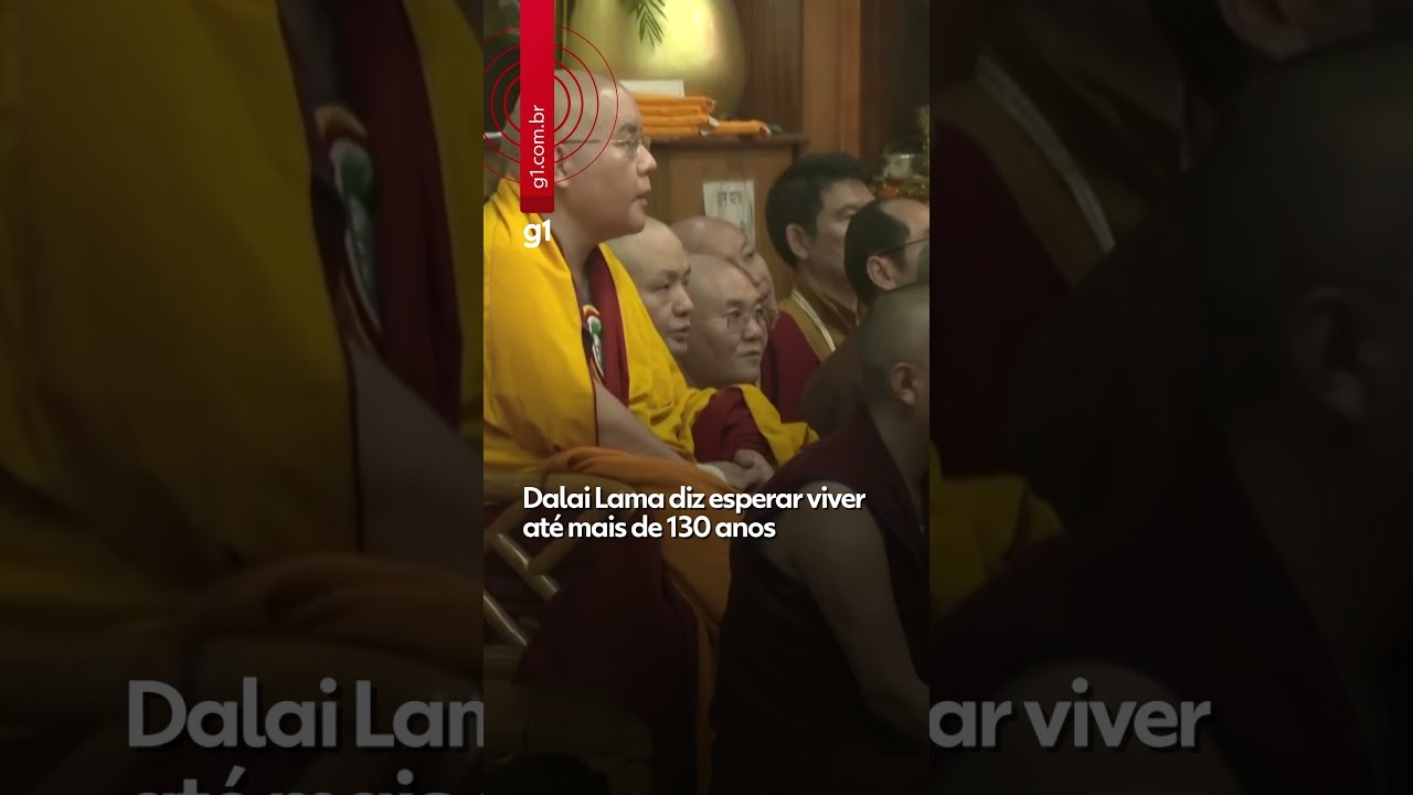 Dalai Lama diz que espera viver além dos 130 anos | g1 shorts