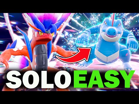 UPDATE! The BEST Pokemon to SOLO 7 Star FERALIGATR Tera Raid in Scarlet and Violet