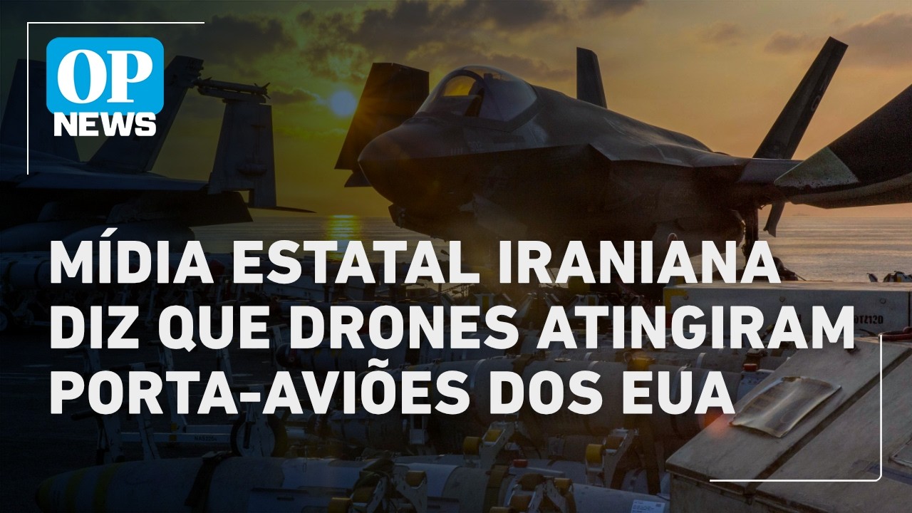 Drones iranianos teriam atacado porta-aviões dos EUA, segundo mídia estatal l O POVO NEWS