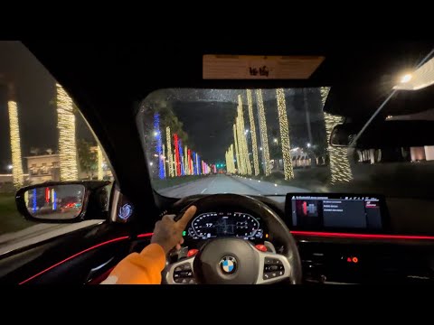 F90 M5 LATE NIGHT 3AM POV DRIVE