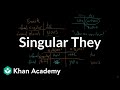 Understanding Singular 'They' and Its Historical Context
