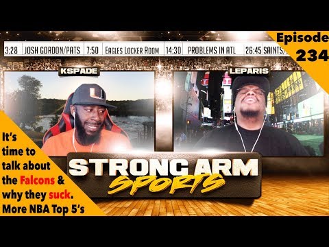 What's Wrong with the Falcons | NBA Top 5's | SAS Podcast Ep234