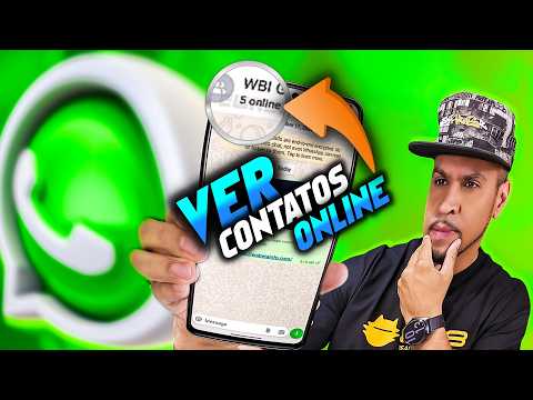 WHATSAPP NOVIDADE! VER PESSOAS ON-LINE EM GRUPOS