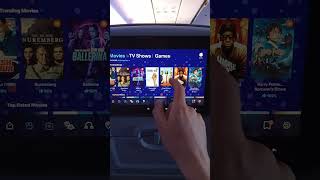 JetBlue Flight to New York - TV Screen