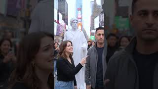 White Marble Statue — Distracted Date