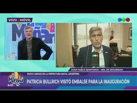 NUEVA UNIDAD DE LA PREFECTURA NAVAL ARGENTINA: JUAN PABLO QUINTEROS - MIN.  DE SEGURIDAD