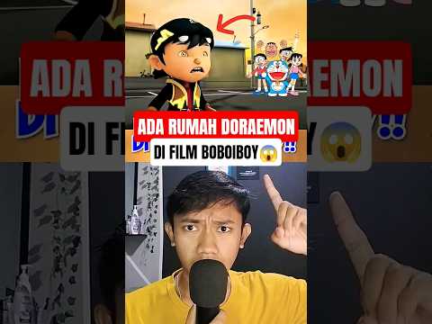 RUMAH DORAEMON DI FILM BOBOIBOY 😱#boboiboy #animasi #doraemon #shorts