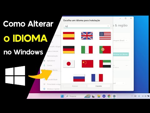 Como Alterar o IDIOMA do Windows