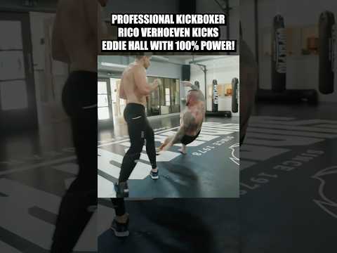 Rico Verhoeven Kicks Eddie Hall with 100% Power!