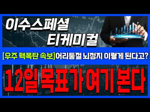 [이수스페셜티케미컬 주가전망] 전고체 <strong>소재</strong> 대장주 수급 폭주! 순식간에 날아갈 이 구간 진입 🌄오름🌄