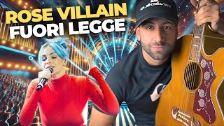 Come Suonare "Rose Villain - fuorilegge" alla Chitarra (Sanremo 2025)
